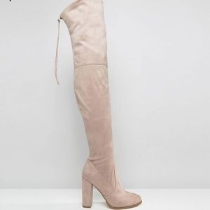 ASOS Suede Thigh High Boots